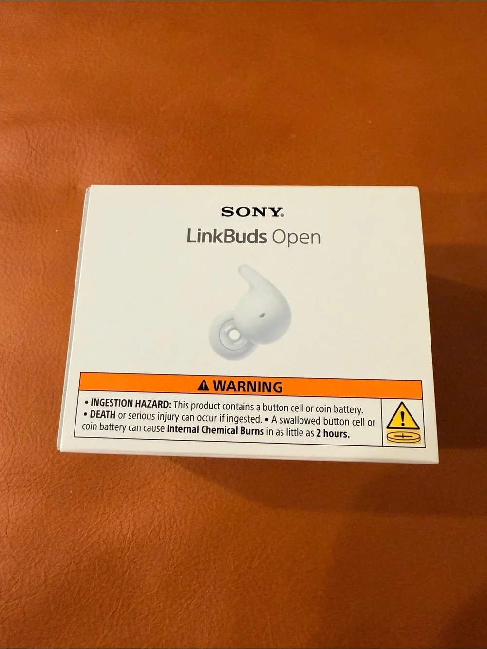 NIB - Sony LinkBuds Open Truly Wireless Earbuds | White